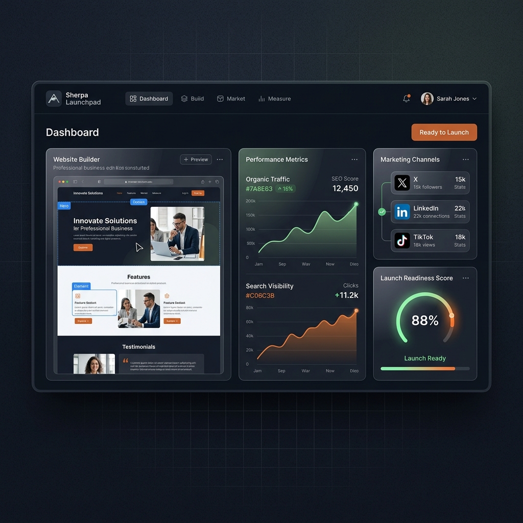 Sherpa Launchpad - Done For You Business Platform